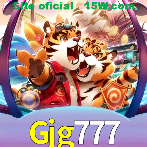 Imagem promocional da Gjg777 mostrando a plataforma e suas vantagens